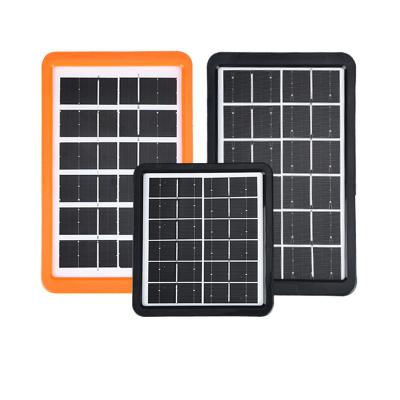 China Solar Power System Fast selling mini solar panel 2w 3w portable mini solar panel  Portable Mini Solar Panel For Phone Charging With Usb Port for sale