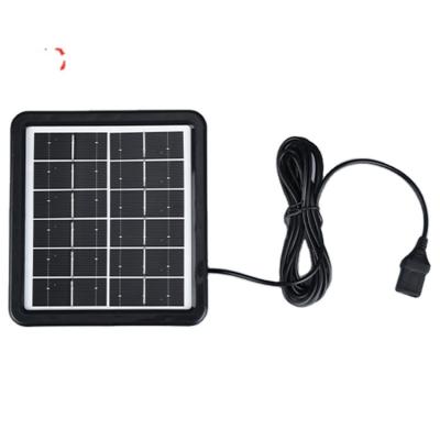 China Solar Power System Whosale  mini solar panel 2w 3w portable mini solar panel  Portable Mini Solar Panel For Phone Charging With Usb Port for sale