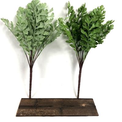 China Fashional Small Artificial Bush Cheap Ornamental Artificial Plant Plastic Grass For Home Decor for sale