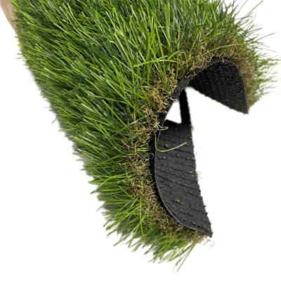 China Chinese Biggest Elasticity Gold Supplier Synthetic Grass Turf Landscaping Artificial Grass For Garden for sale