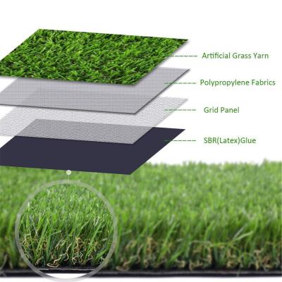 China Higher Elasticity Artificial Grass Yarn For Indoor Football/Soccer Grass Turf Artificial Grass Manufacturer For Field Football Playground for sale