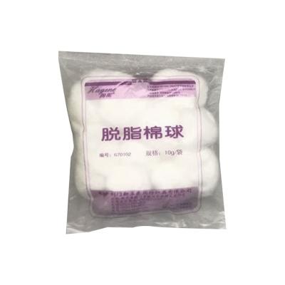 China 100% Cotton Medical Supplies Dental Sterile Absorbent Cotton Ball for sale