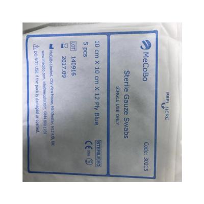 China Latest Design 100% Cotton High Gauze Sponges For Operation Breathable for sale