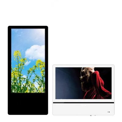 China 21.5 Inch Wall Mounted Advertising Screen For Elevator Buildings Advertising With 4G Network Version Te koop