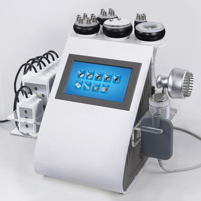 China Weight Loss Body Weight Loss 9 in 1 Lipo Laser RF Vacuum Cavitation Lipolaser Skin Rejuvenation Slimming Machine for sale