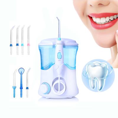 China Teeth Clean Family Use Electric Dental Oral Teeth Cleaner Dental Irrigator Tooth Care Hygiene Water Flosser for sale