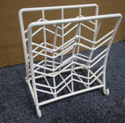 China Durable Restaurant Wire Napkin Tissue Holder Rack Metal Material for sale