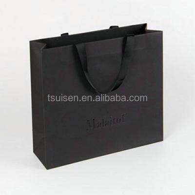 China Recyclable Custom Logo Print Shopping Paper Bag Clothing Shoe Packaging Gift Cheap Washable Paper Bag for sale