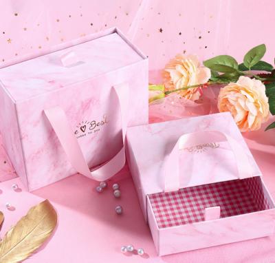 China Recycled Materials Custom Design Cosmetic Packaging Box Drawer Gift Box Perfume Luxury Packaging Paper Box for sale