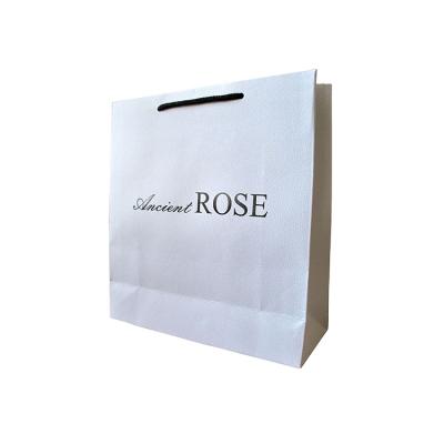 China Recyclable Paper Sack Paper Bag Special Gift With Cotton Handles for sale