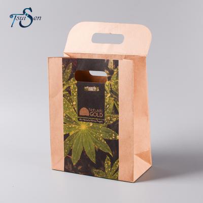 China Beautiful Recycled Export Recyclable Kraft Paper Bag Alibaba China Supplier Wholesales for sale