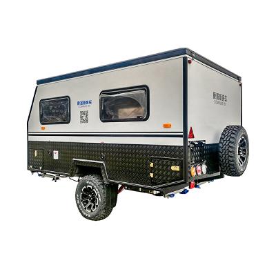 China COMPAKS High Intensity Traditional Rv Off Road Hybrid Caravan for sale