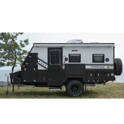 China COMPAKS RV Raised Caravan RV Offroad Camper Motorhome and Caravan For Sale for sale