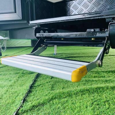 China The width and height are adjustable to fit any type of vehicle. RV SUPPLIES ELECTRIC ENTRANCE DOOR STEPS, RV ACCESSORIES for sale