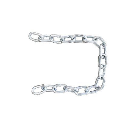 China GALVANIZED COMPAKS RV Factory Direct Sale High Strength Welded Safety Link Chain for sale