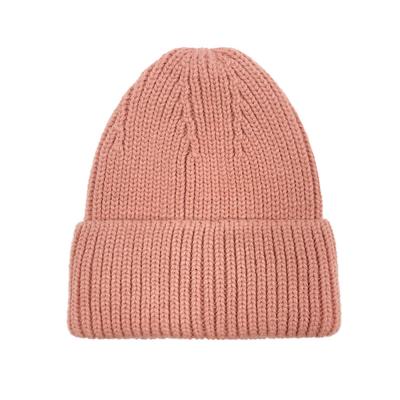 China European and American custom warm women's COMMON border woolen knitted hats solid color for sale