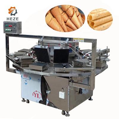 China Ice Cream Roll Machine Ice Cream Machine Continuous Automatic Feeding Ice Cream Cup Machine For Thailand for sale