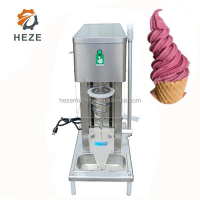 China Snack Factory Factory Directly Sell Swirl Nuts and Ice Cream/Frozen Yogurt Mixer Ice Cream Mixer for sale