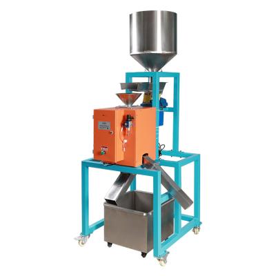 China Easy Operation Plastic Beans Grain Powder Particle Gravity Free Fall Separator Metal Detector Machine for sale