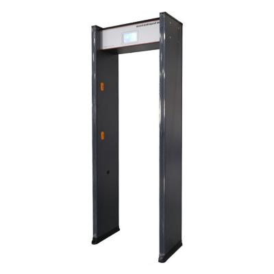 China Easy Operation Walk Through Fever Body Temperature Detector Door Frame Walk Through Metal Detector for sale