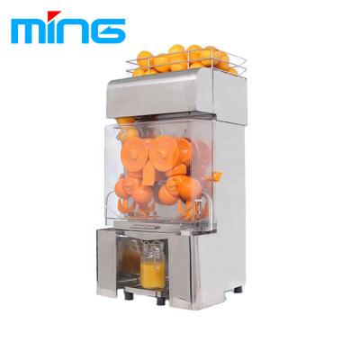 China Hotel Stainless Steel Industrial Juicer Extractor Automatic Feeding Lemon Orange Lemon Juice Making Machine for sale