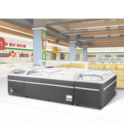 China Supermarket Direct Refrigeration Equipment COMPRESSOR Factory Sale Commercial Freezer for sale