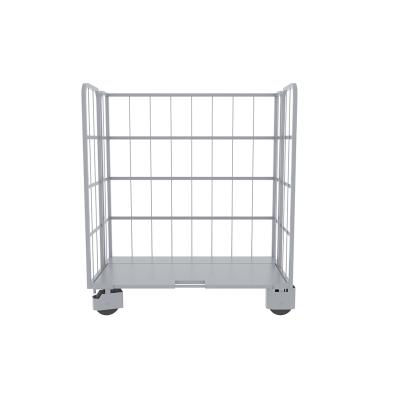 China For Storage High Quality 5 Sided Roll Cage Metal Roll Container For Supermarket Or Warehouse for sale