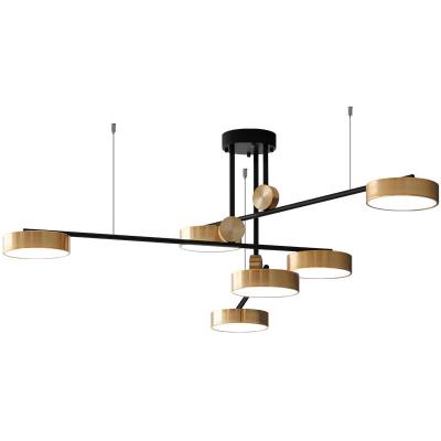 China Modern Art Unique Modern LED Light Ceiling Lamp Chandelier Frames For Living Room for sale