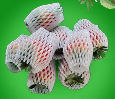 China PE Soft Foam Fruit Protection Net With Fruit Protective Packaging Foaming Material for sale