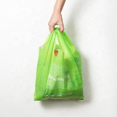 China PP Non-Woven Reusable Vest Shopping Bags Tote Shopping Bags for sale