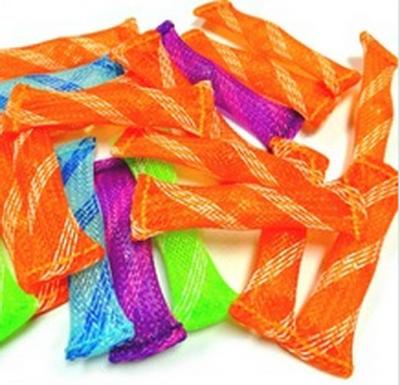 China Mesh Sleeving Boinks Fidget Toys Enclosed In Woven Plastic 3cm Width for sale