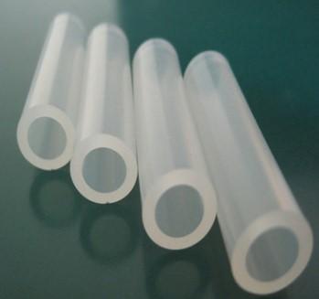 China High Temp Flexible Silicone Tubing Rubber Tubing Solid Material With SGS Approval for sale