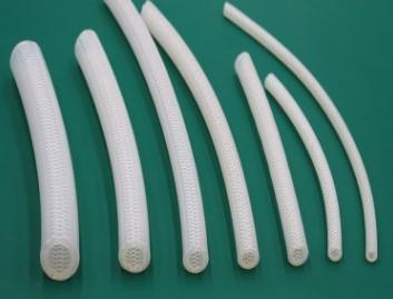 Cina Tubo flessibile intrecciato silicone ad alta pressione, tubatura del silicone del grado medico in vendita