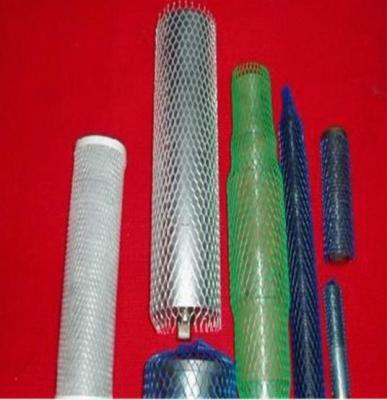 China Plastic Protective Netting Sleeve Soft Polyethylene 18~40 Mesh For Bolts for sale