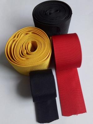 China Nylon Material Textile Webbing Tape For Hydraulic Pipes / Rubber Hose for sale