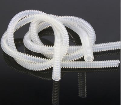 China No Smell Flexible Corrugated Pipe O Rings Cross Section Shape 100% Food Grade Silicone Rubber for sale