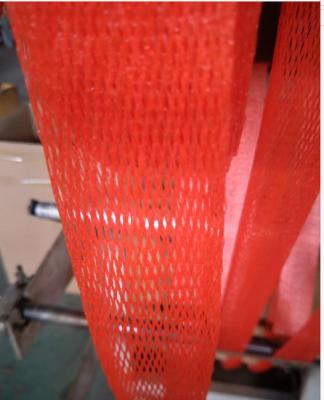 China 30-52 Mesh Netting Bags PE Tubular Knitted Nets Environment Friendly Finish for sale