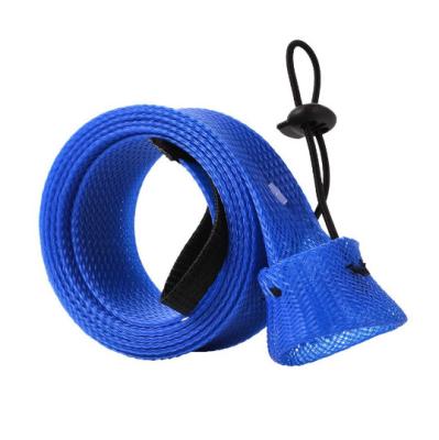 China Expandable Fishing Pole Covers Flexible / Elastic Spinning Rod Protector for sale