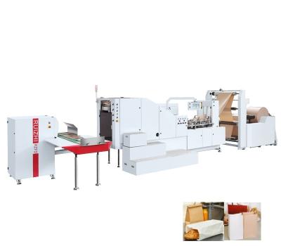 China Hotels High Speed ​​Square Paper Bag Bottom Gluing Making Machine (RZFD-450B) for sale