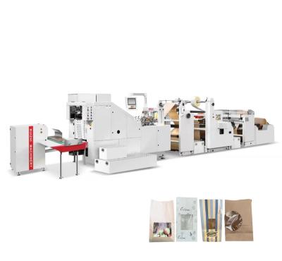 China High Speed ​​Square Bottom Hotels Paper Bag Machine With Window (GK-RZFD-330TF) for sale