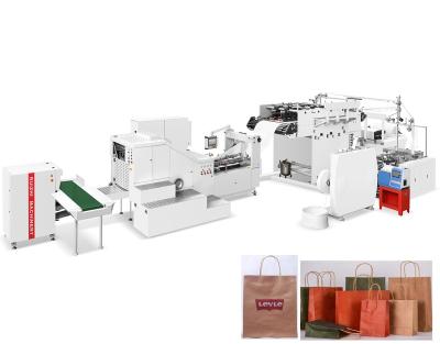 China Hotels Shopping Paper Bag Machine with Twisted Rope Handle (GK-RZFD-330T) for sale