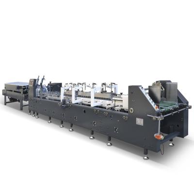 China AS-650B Food Box Making Prefolding Folding And Gluing Paper Machine for sale