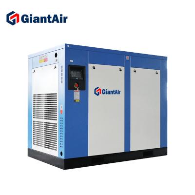 China High efficiency GiantAir screw air compressor 10hp 20hp 50hp in stock for sale