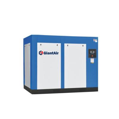 China GiantAir 55Kw/75Hp Screw Air Compressor Outstanding Energy Efficiency Hanbell 25PSI/145PSI Power Air Tool Air Compressor for sale