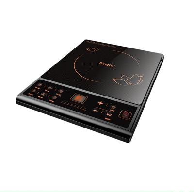 China Hotel Portable Glass No Button Electric Induction Cooktop 220V 110V Input Easy To Clean Box Use For Make Food Boil Water for sale