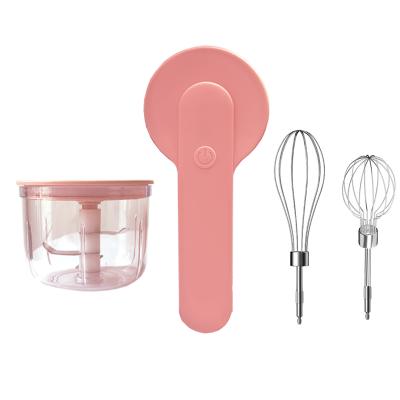 China Multifunctional Universal Meat Blender Egg Beat Milk Foamer 2 in 1 Food Processor for sale