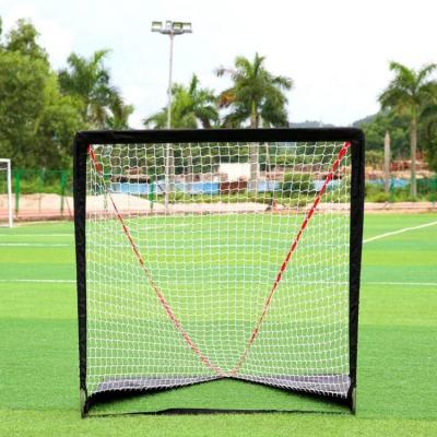 China Portable Folding Lacrosse Sports Fiberglass Frame Mini Ice Target Hockey Indoor Field Hockey Goals For Backyard for sale