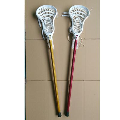 China Lacrosse Sports Manufacturer Wholesale Ncaa And Nfhs Standards Lacrosse Main Stick Kit Of Bottom Price for sale