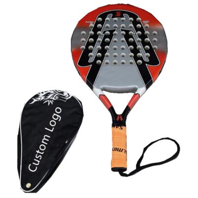 China Beach Sports Wholesale High Quality Tennis Deck Custom Round Beach Shape Padel Racket Carbon Tennis Rackets For Outdoor Sports for sale