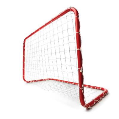 China Franklin Sports Unique Shape 90*60*35CM Regulation Mini Steel Hockey Goal With Hockey Net Perfect For Indoor Floor Knee Hockey for sale